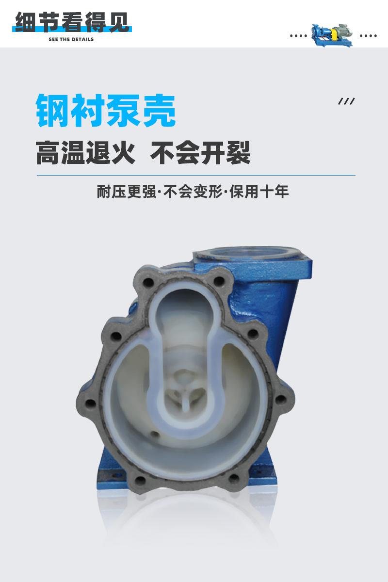 氟塑料離心自吸泵泵殼